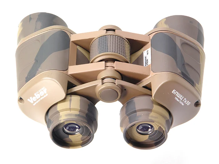 Бинокль Veber Classic БПЦ 7x35 VR камуфлированный