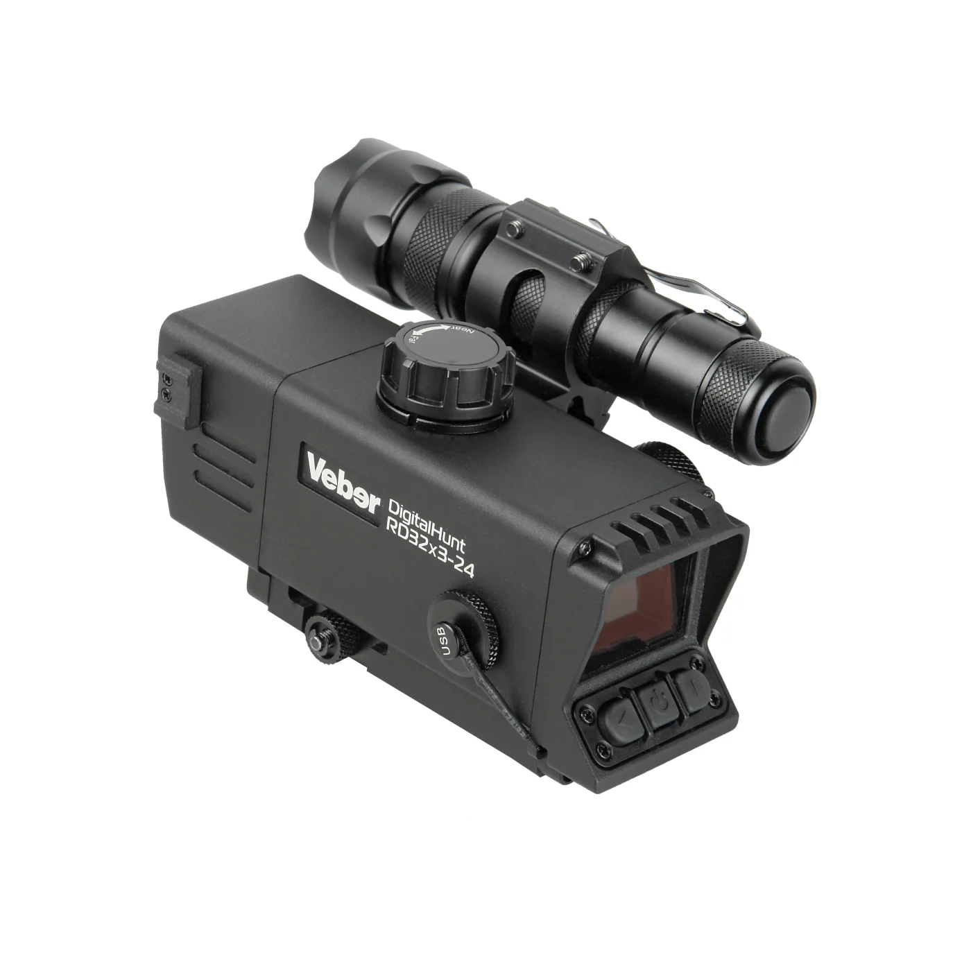Прицел цифровой Veber DigitalHunt RD32X3-24 ночной
