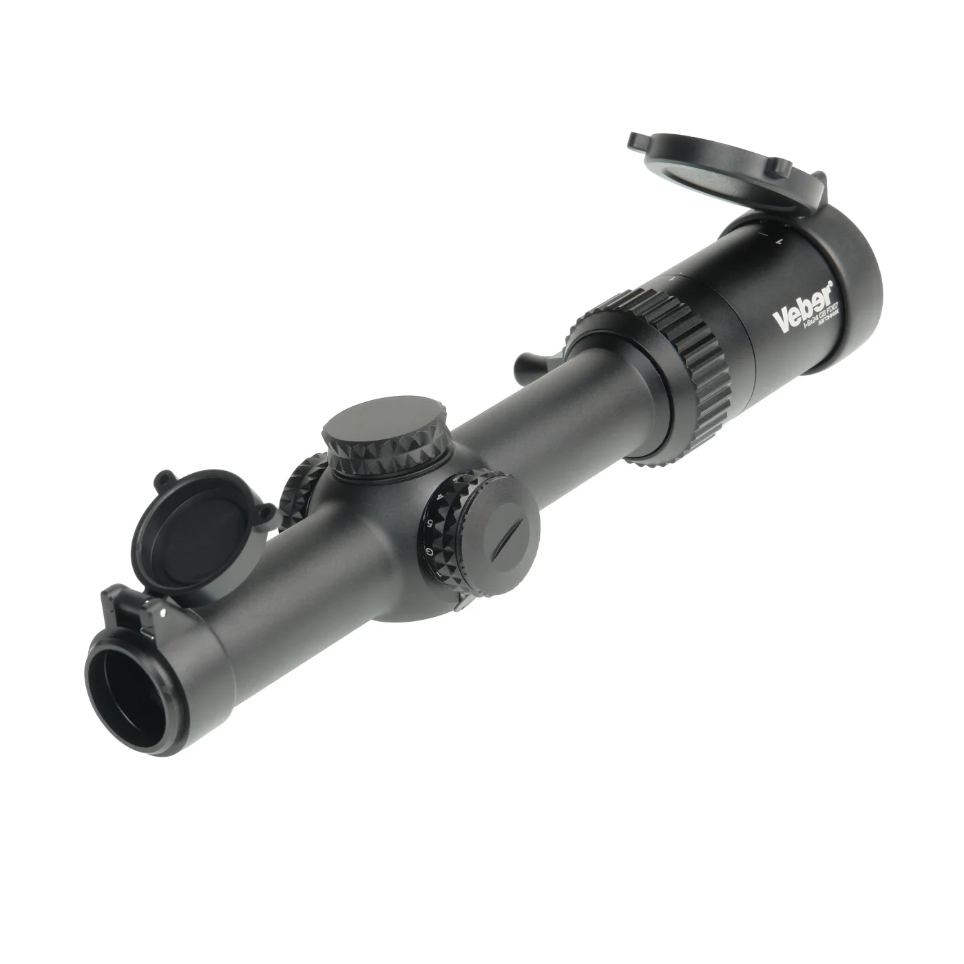 Прицел оптический Veber Wolf 1-6х24 GB FD07 (DnD) Загонник