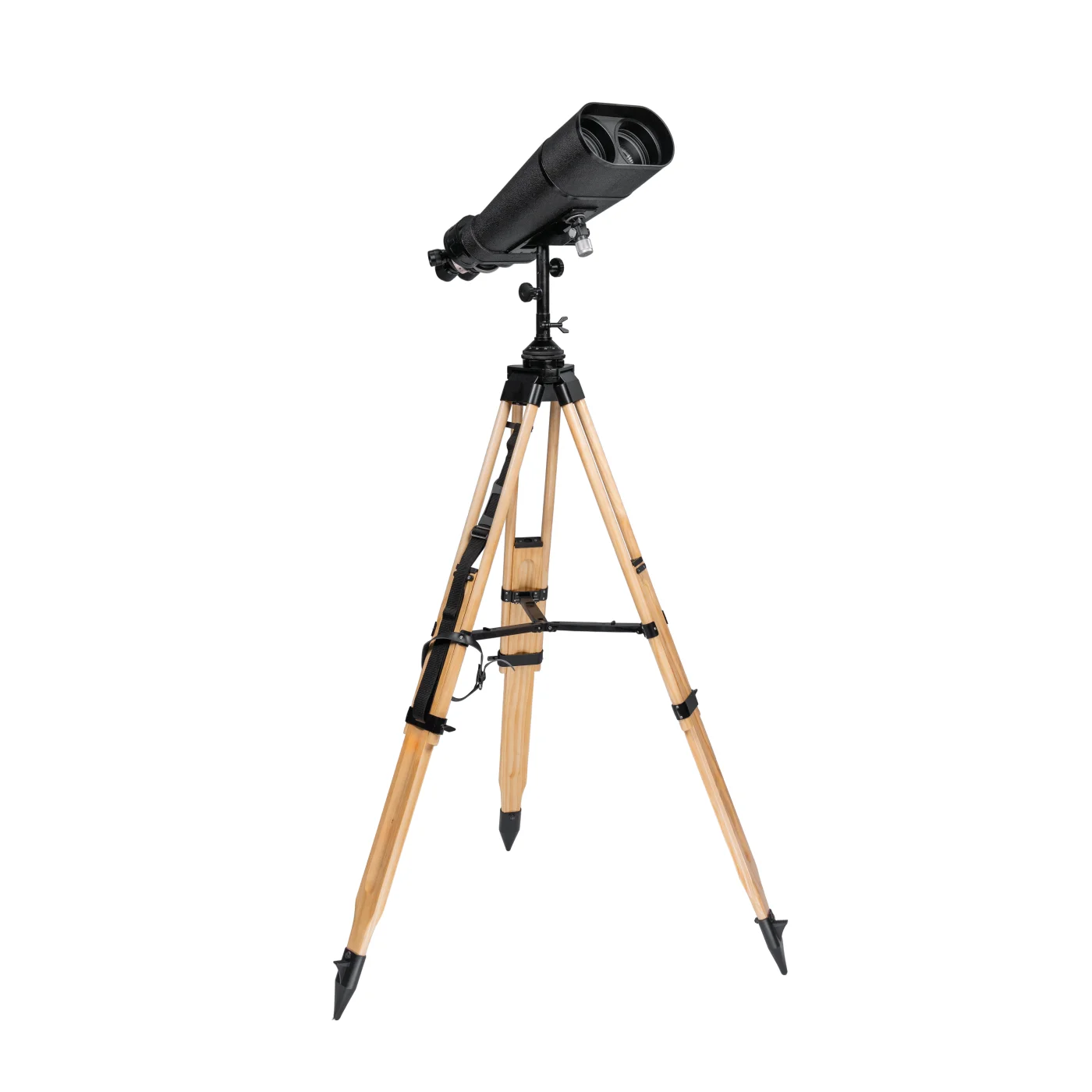 Бинокль смотровой Veber CityView 25-40x100 B2-T03 на деревянном штативе