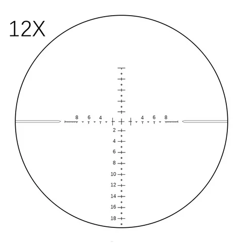 Прицел оптический Veber Black Russian 3-12x42 SF FFP RG