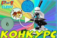 Продвинутый микроскоп для учёбы или хобби - Микромед Р1(led)