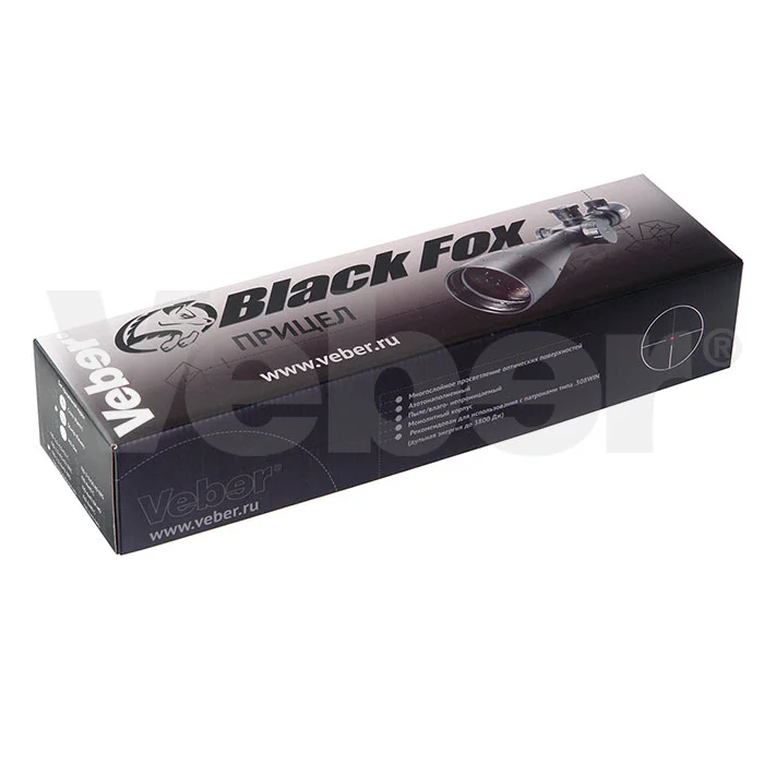 Прицел оптический Veber Black Fox 1,5-6x42 ERS