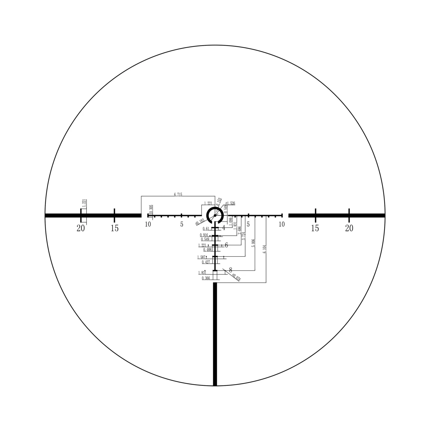 Прицел оптический Veber Black Russian II 1-4x24 IR D1 с креплением