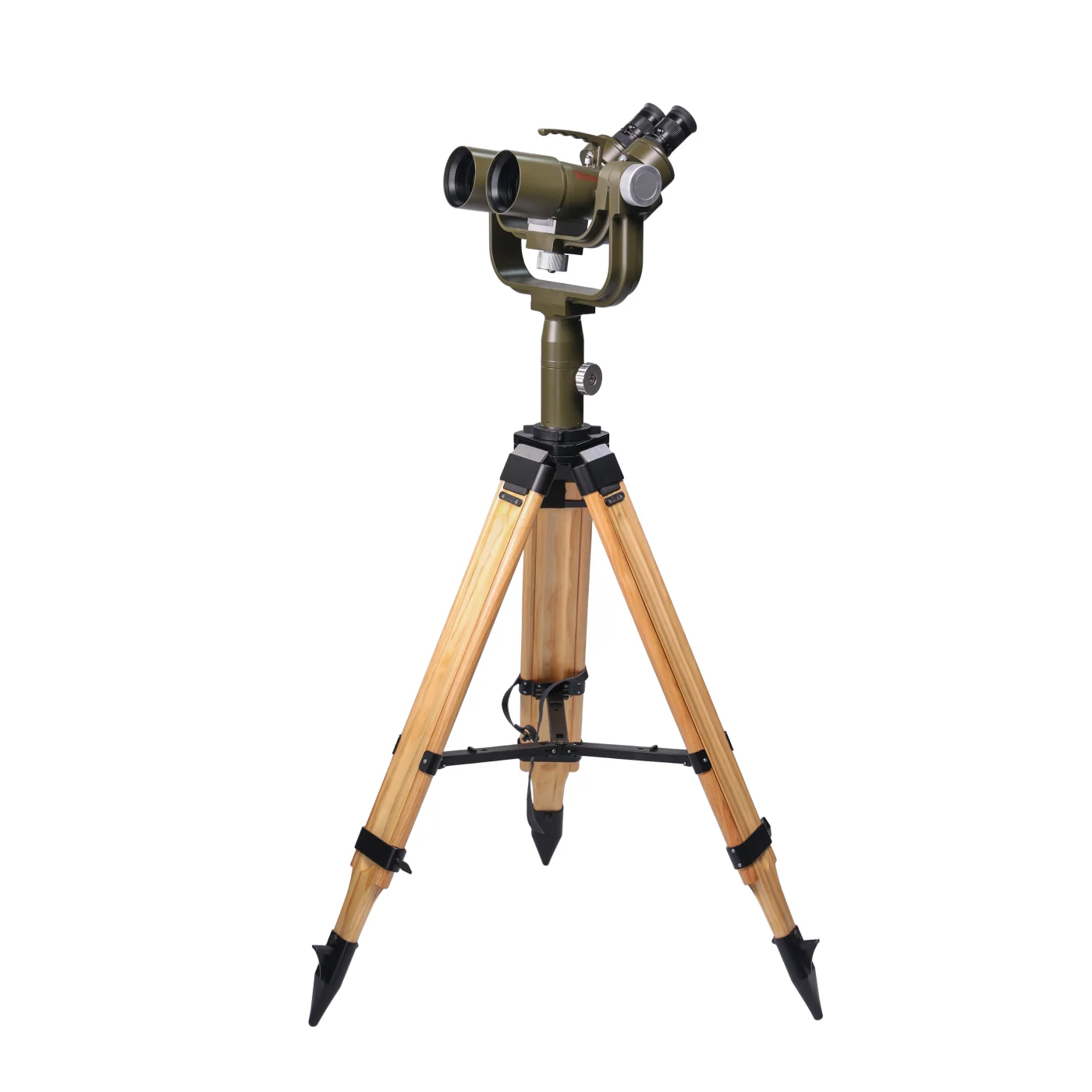 Бинокль смотровой Veber CityView 16x70G B3-T04 на деревянном штативе