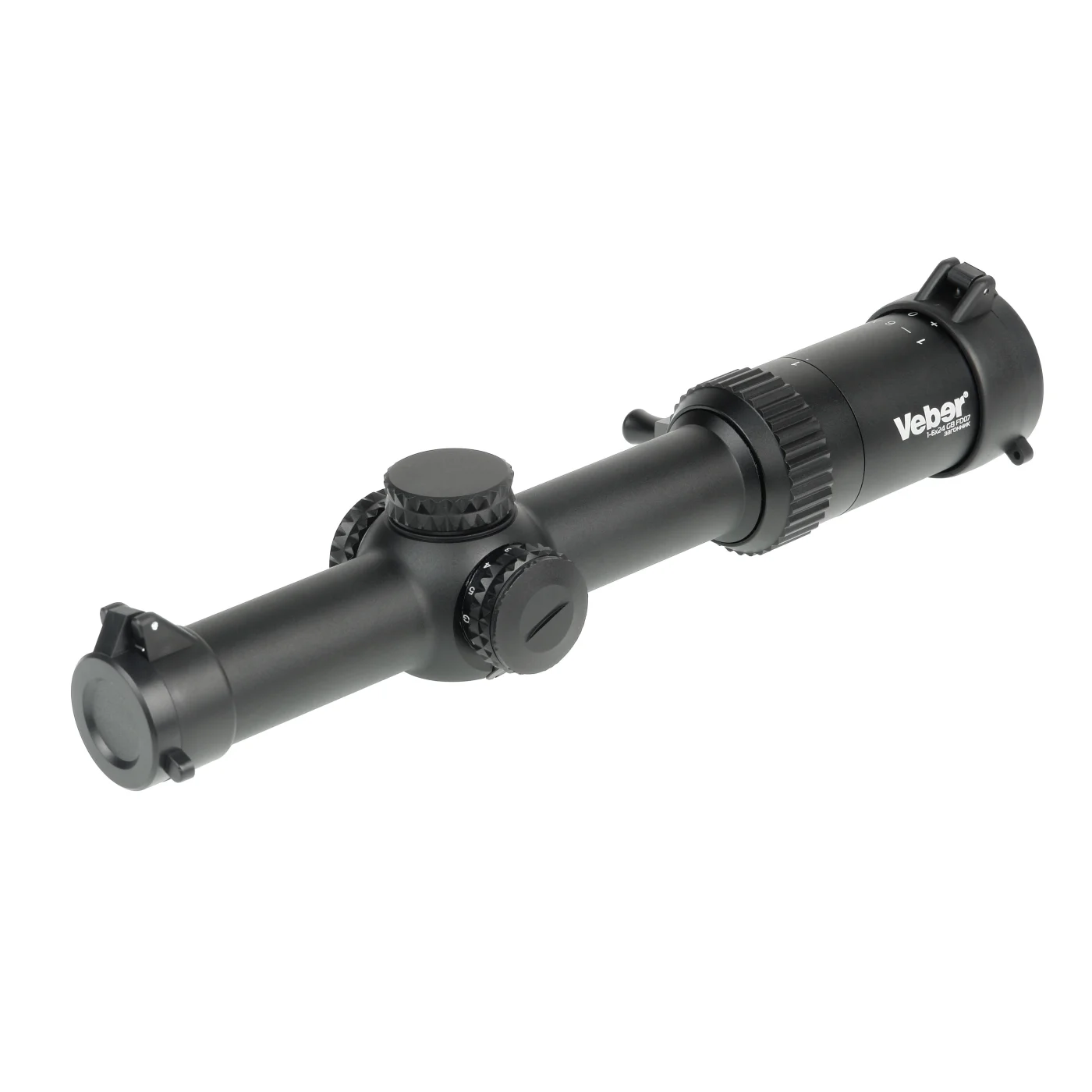 Прицел оптический Veber Wolf 1-6х24 GB FD07 (DnD) Загонник