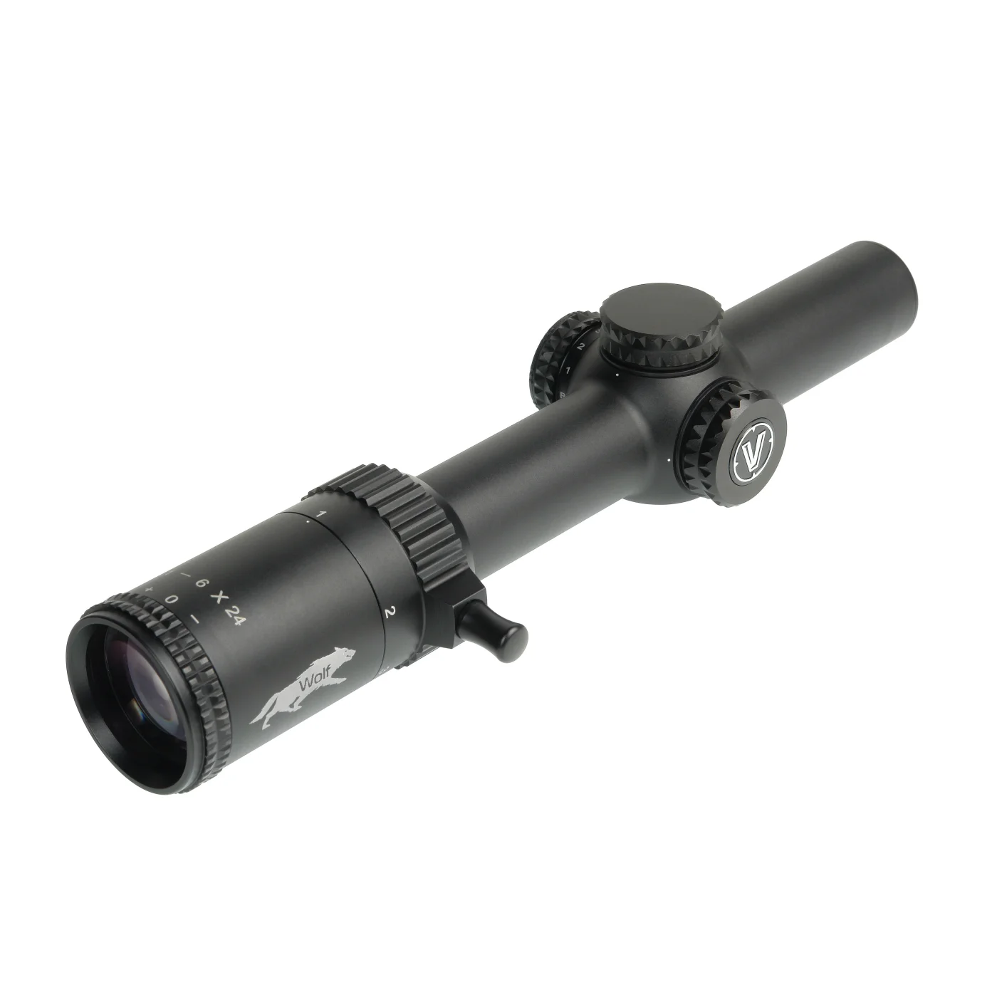 Прицел оптический Veber Wolf 1-6х24 GB FD07 (DnD) Загонник