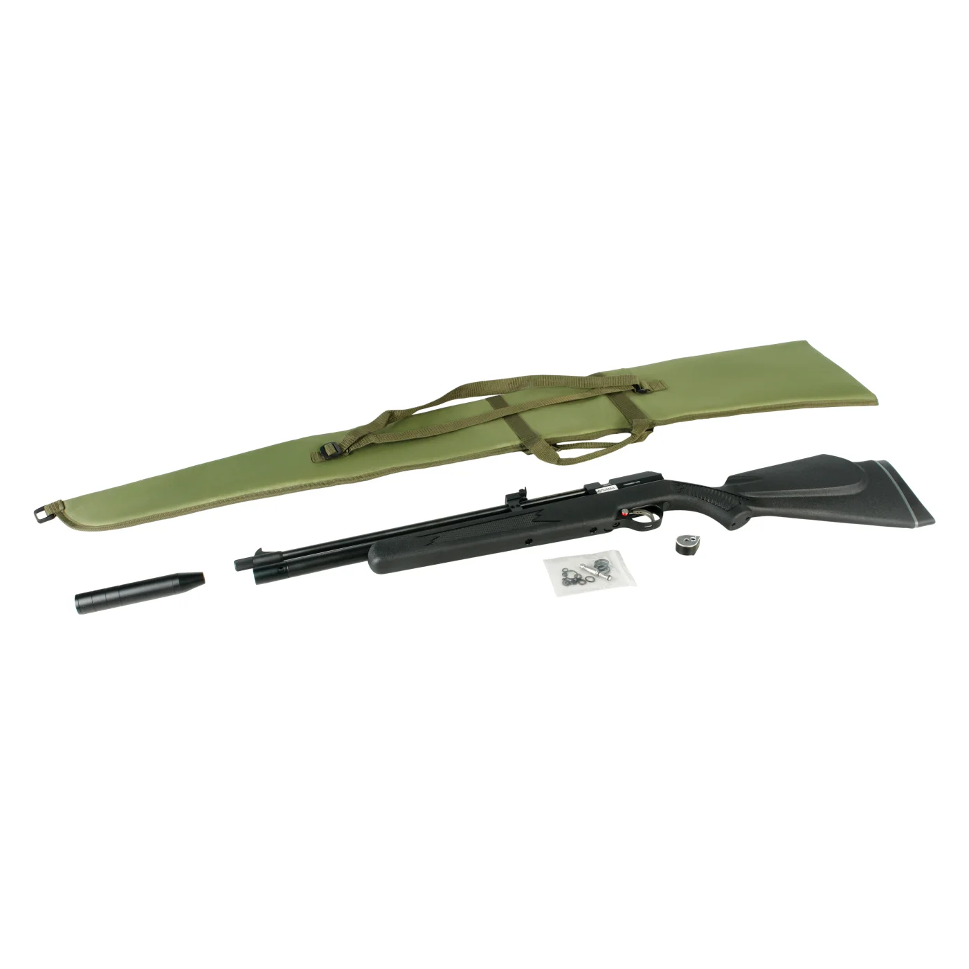 Винтовка пневматическая BLACK STRIKE P08 кал.5.5mm не более 3,0Дж