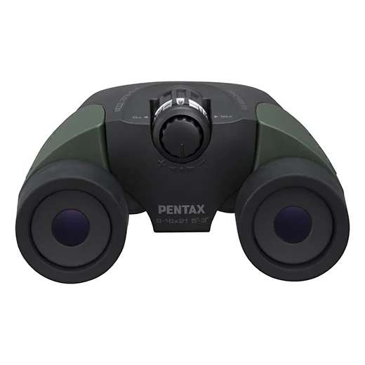Бинокль Pentax UP 8-16*21 зеленый