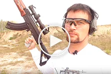 Оптический прицел для АК! Проверка кучности карабина ВПО 136