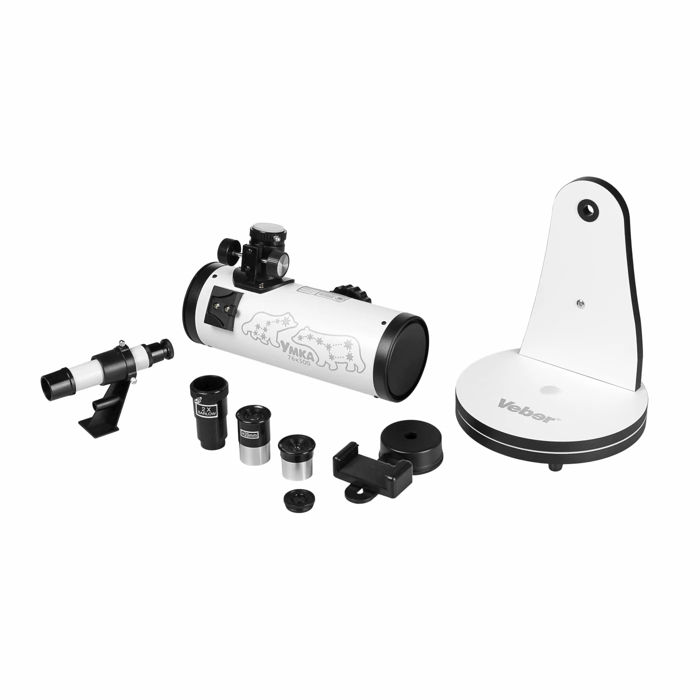 Телескоп Veber Умка 76/300 Dobson рефлектор