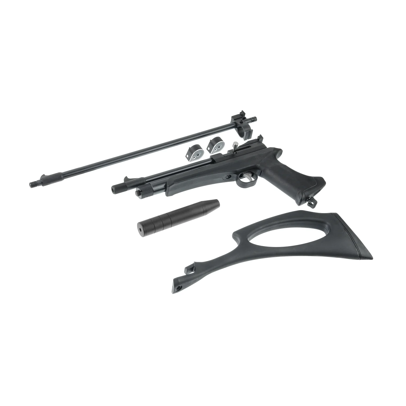 Винтовка/пистолет пневматическая BLACK STRIKE "B024" кал.4,5mm (.177) не более 3,0Дж