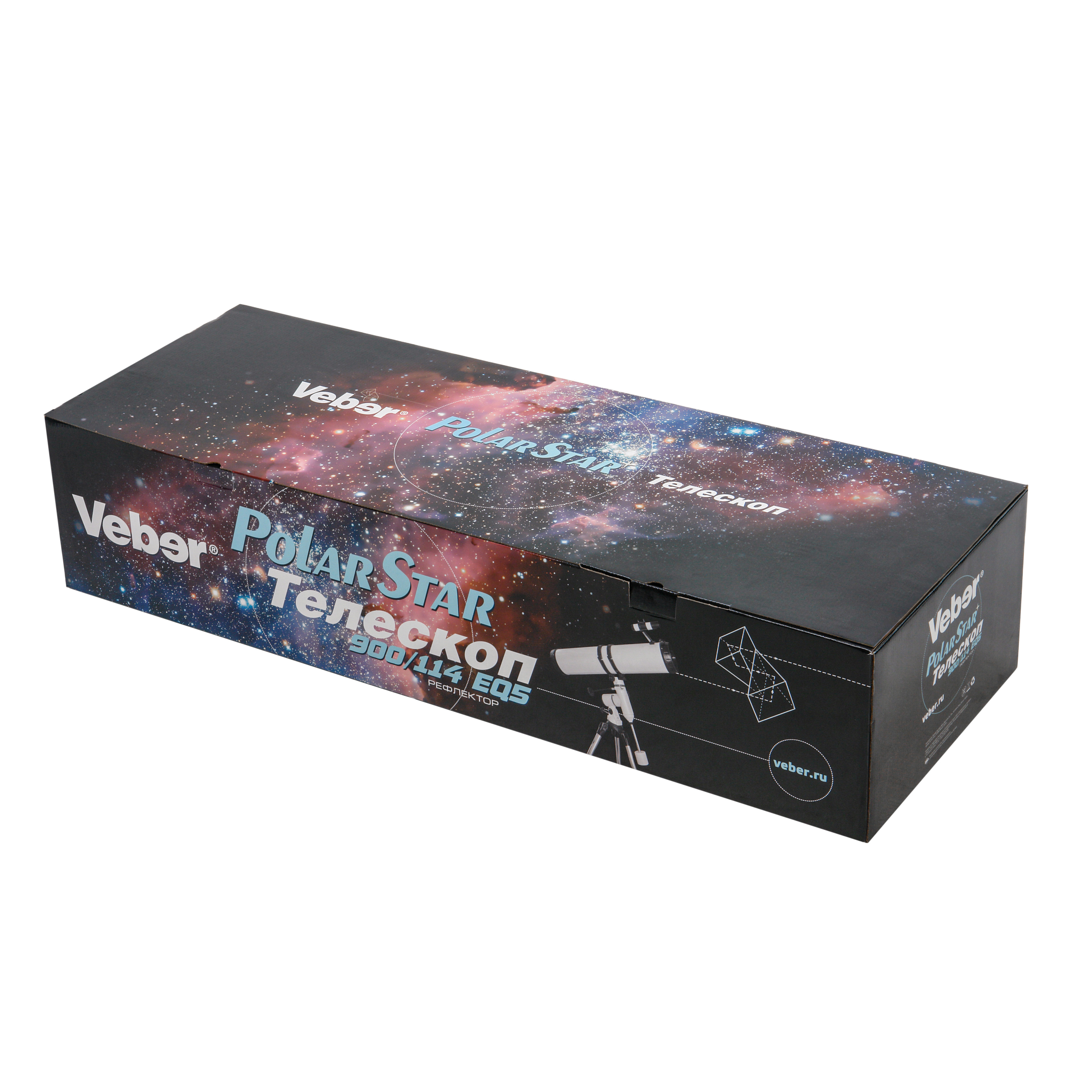 Телескоп Veber PolarStar 900/114 EQ5 рефлектор