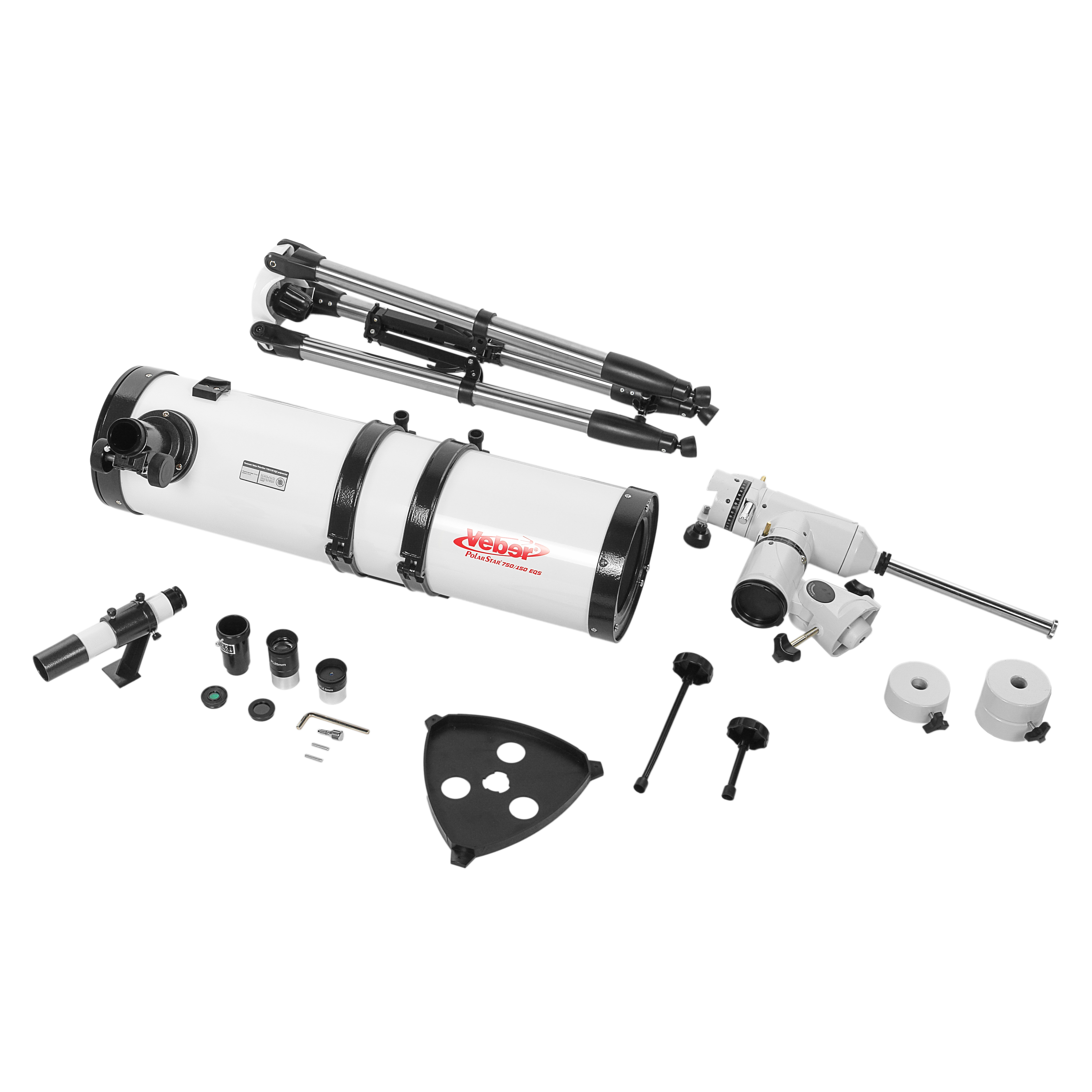 Телескоп Veber PolarStar 750/150 EQ5 рефлектор