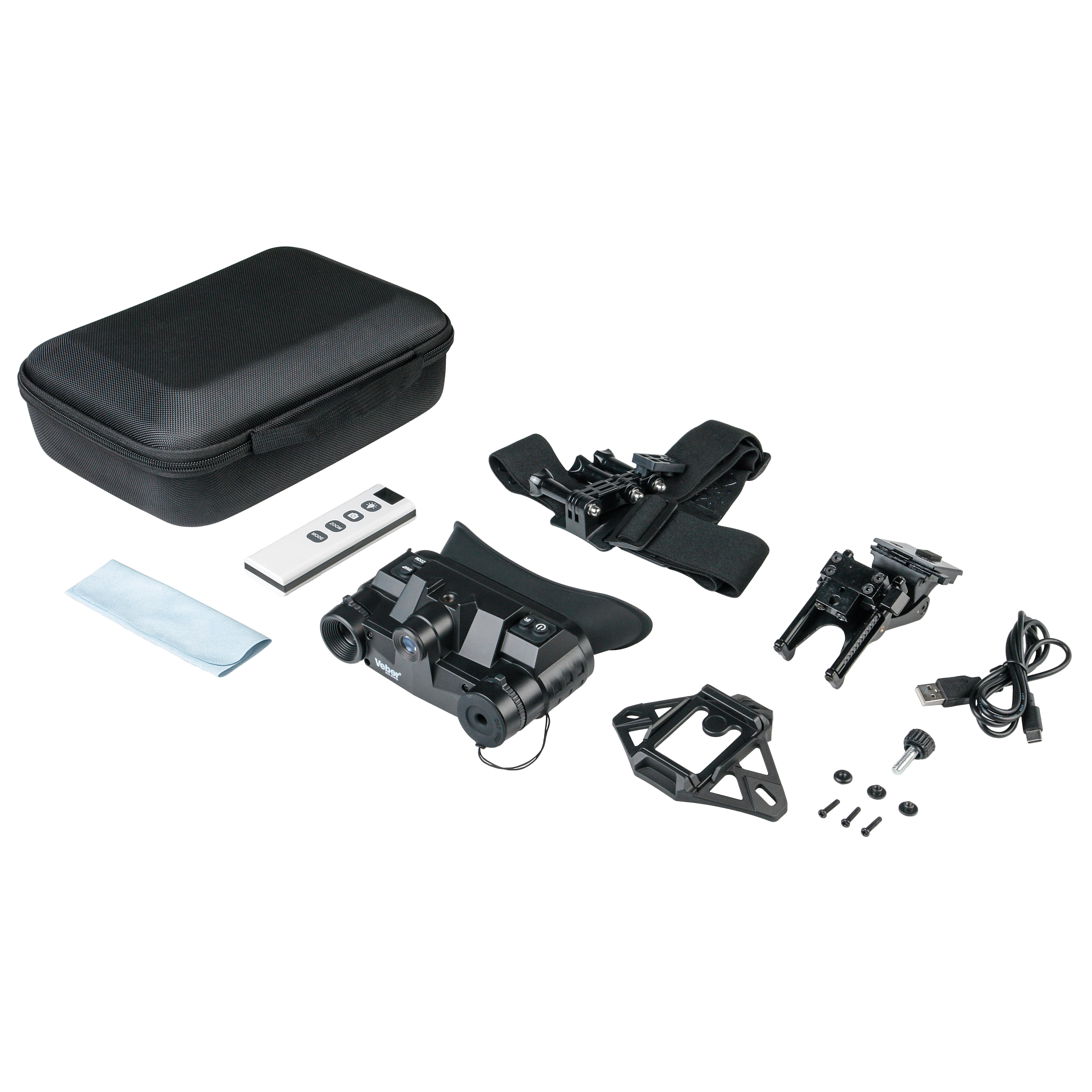 Бинокль тепловизионный на шлем Veber NVB 070TD цифровой с функцией ночного видения