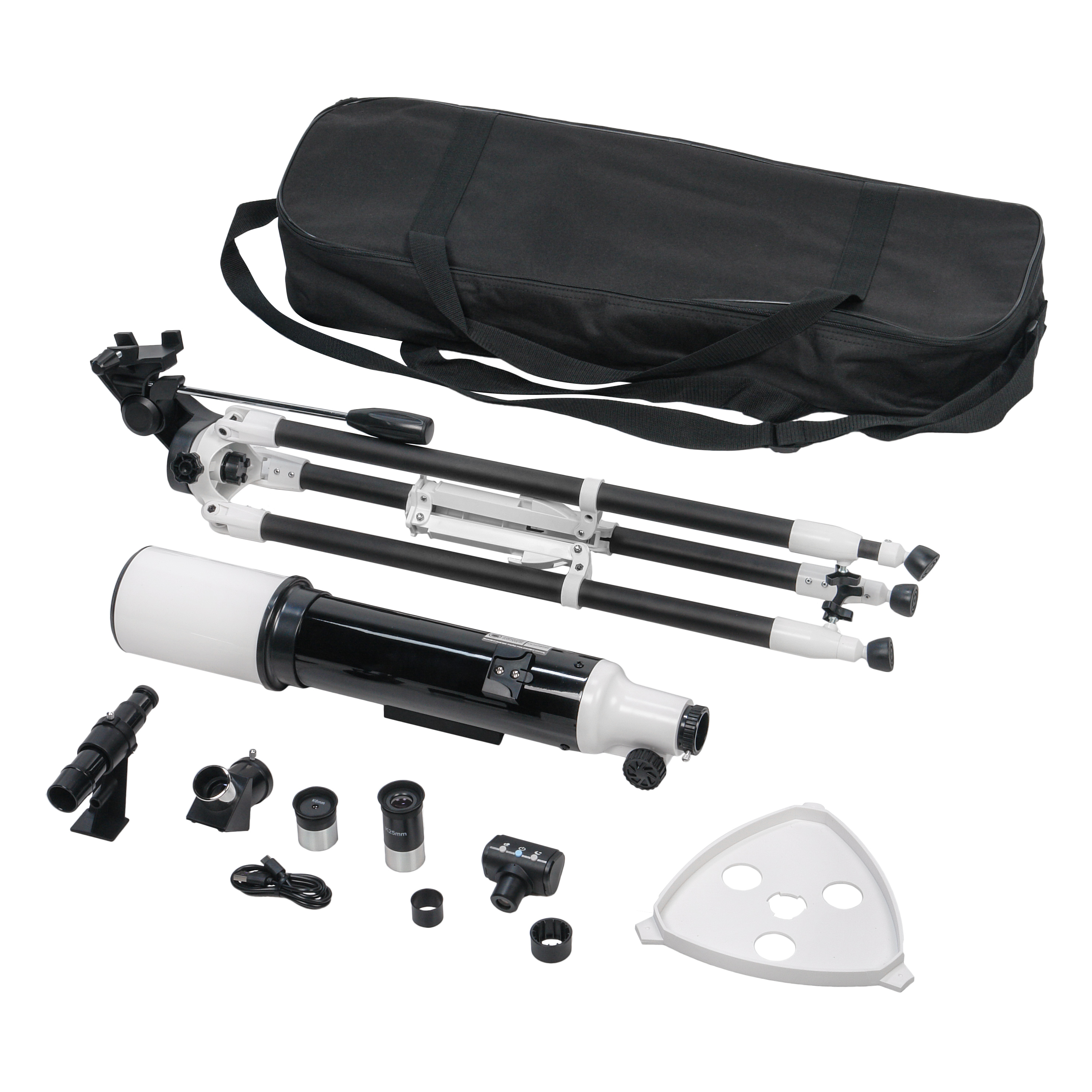 Телескоп цифровой Veber DigiStar 500/80AZ рефрактор