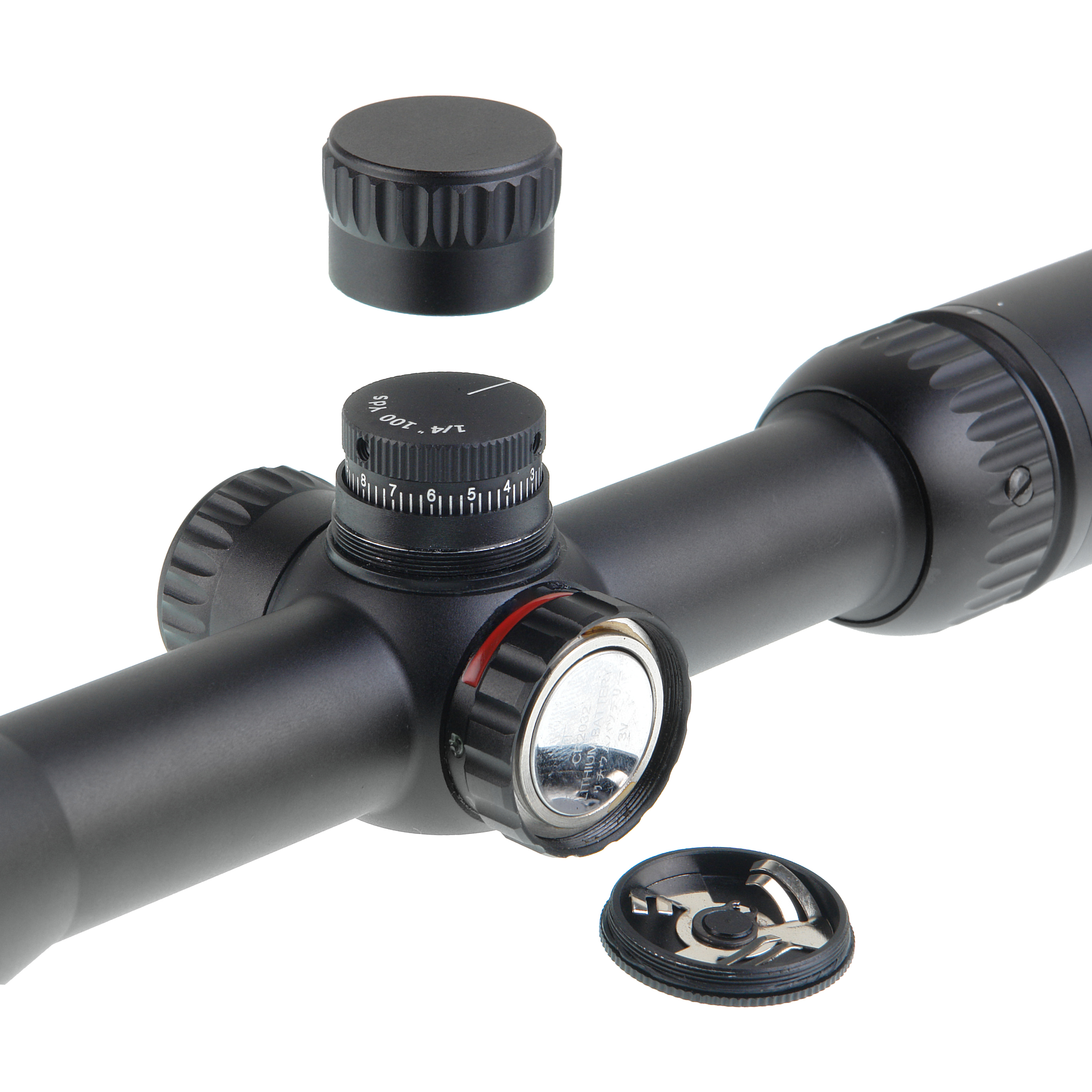 Прицел оптический Veber Black Russian 3-9x44 TSS RG