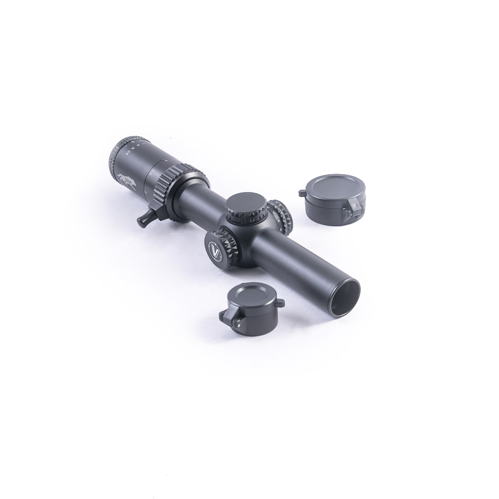 Прицел оптический Veber Wolf 1-4х24 GB FD07 Загонник (уценка 02)