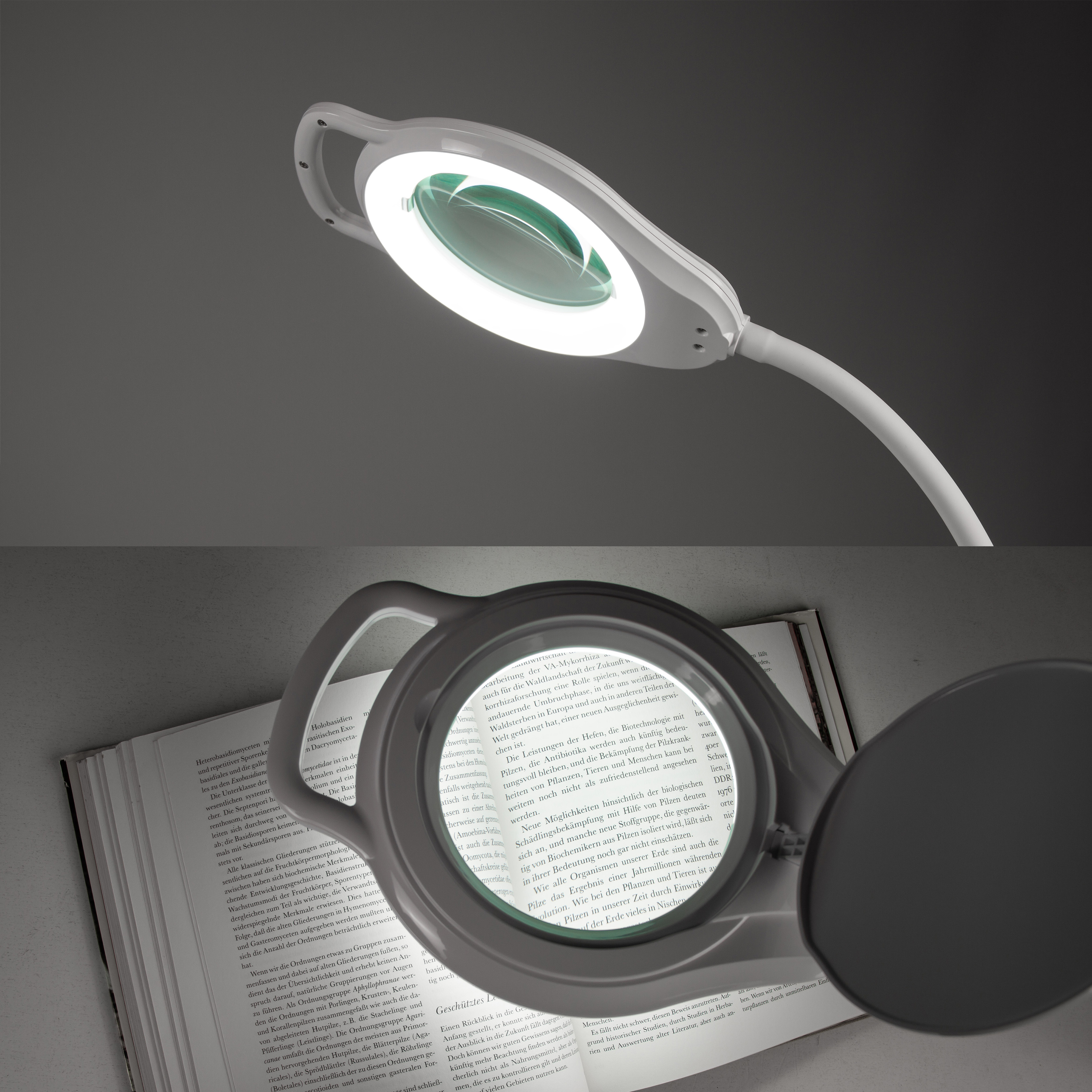 Лупа-лампа Veber Espy G01 3D со струбциной