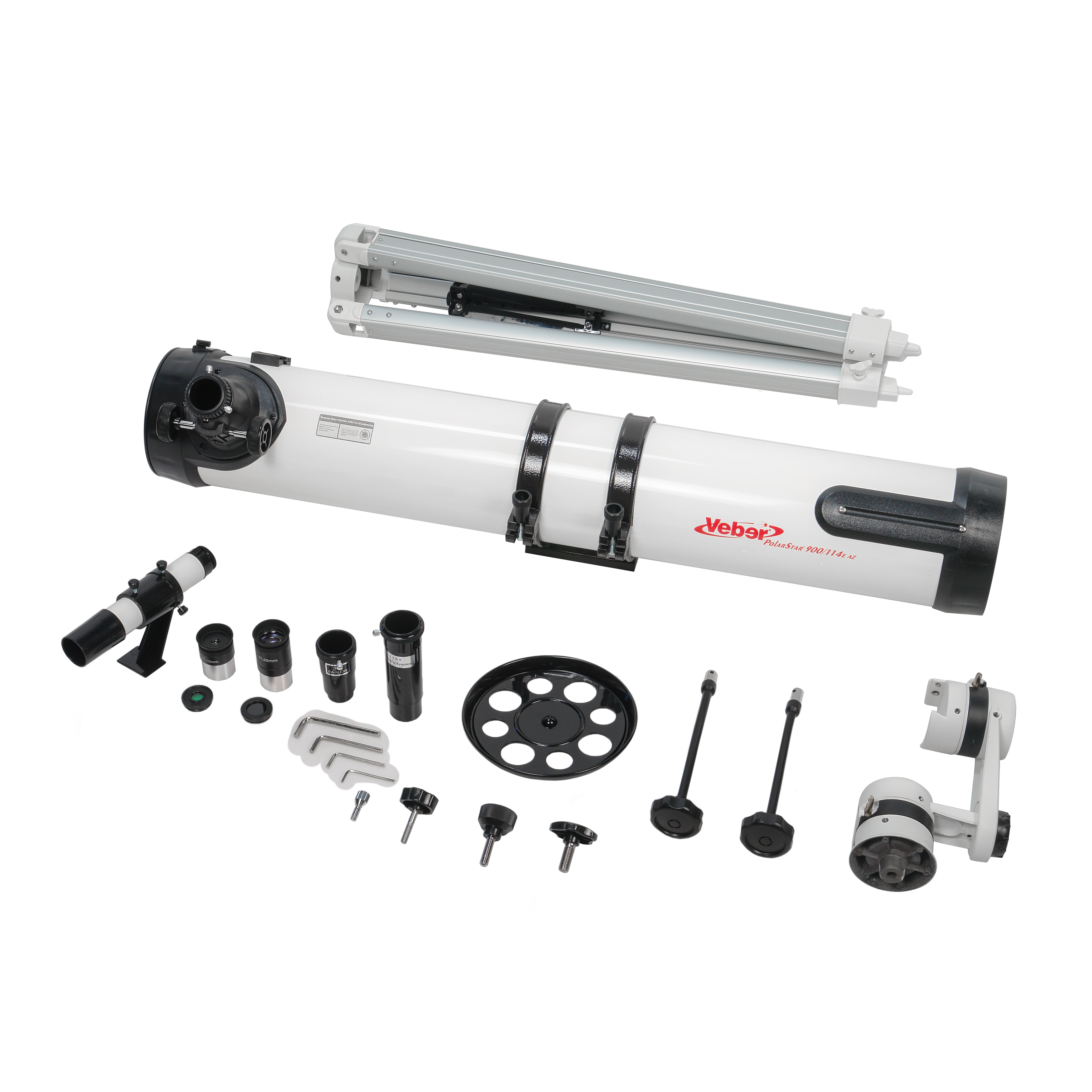 Телескоп Veber PolarStar 900/114E AZ рефлектор