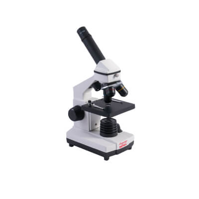 Микроскоп школьный Эврика 40х-1280х с видеоокуляром в кейсе(уценка 02)