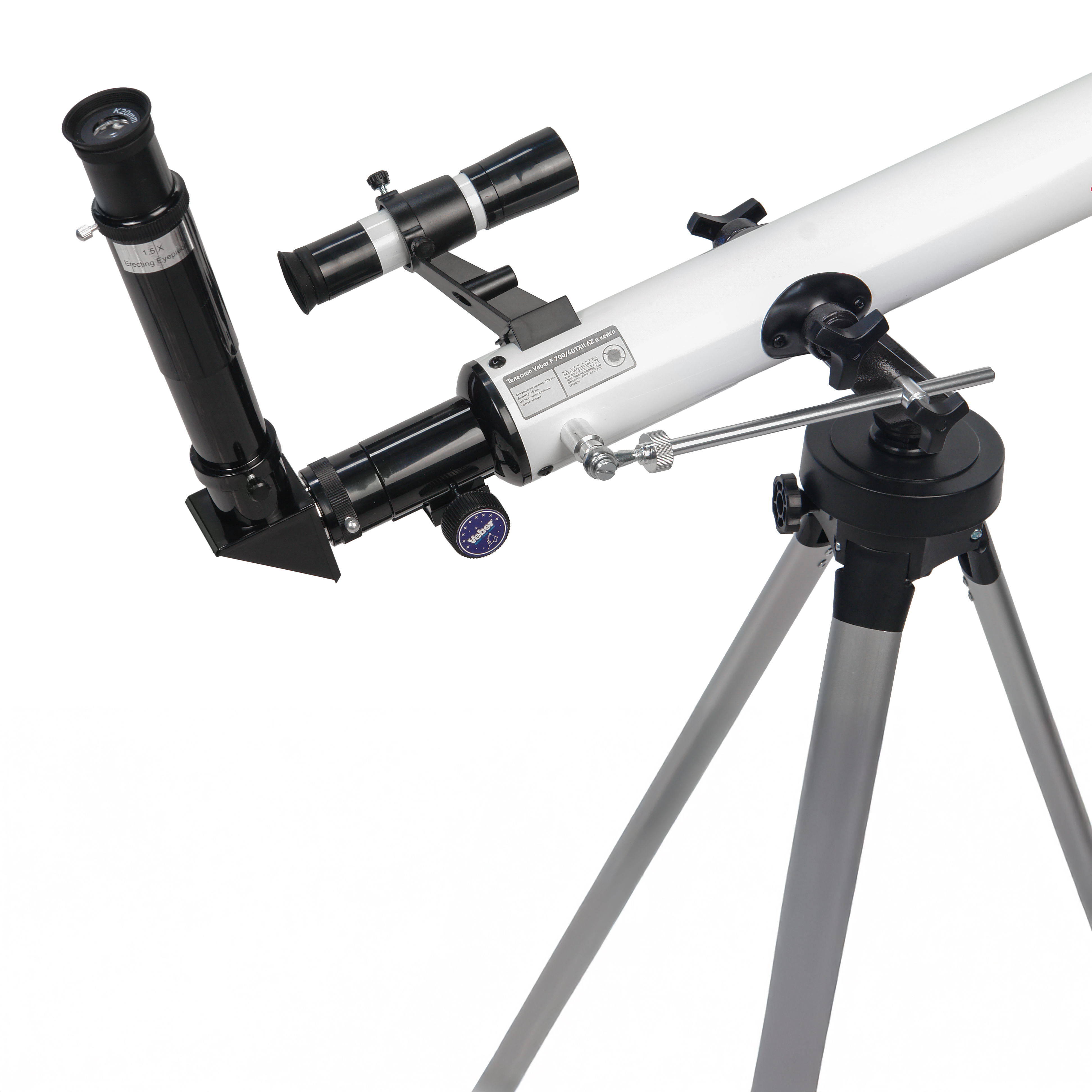 Телескоп Veber F 700/60TXII AZ в кейсе