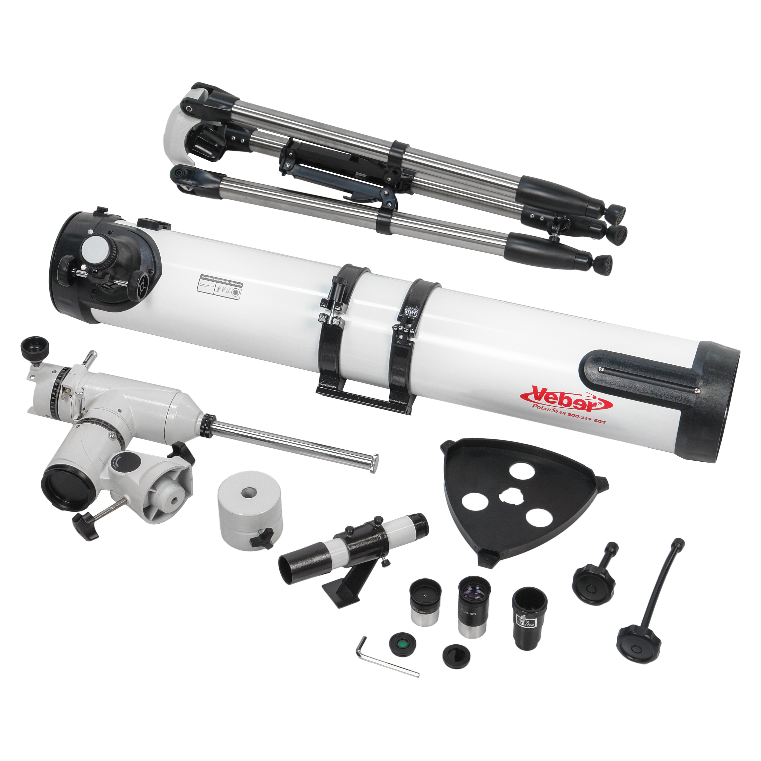 Телескоп Veber PolarStar 900/114 EQ5 рефлектор