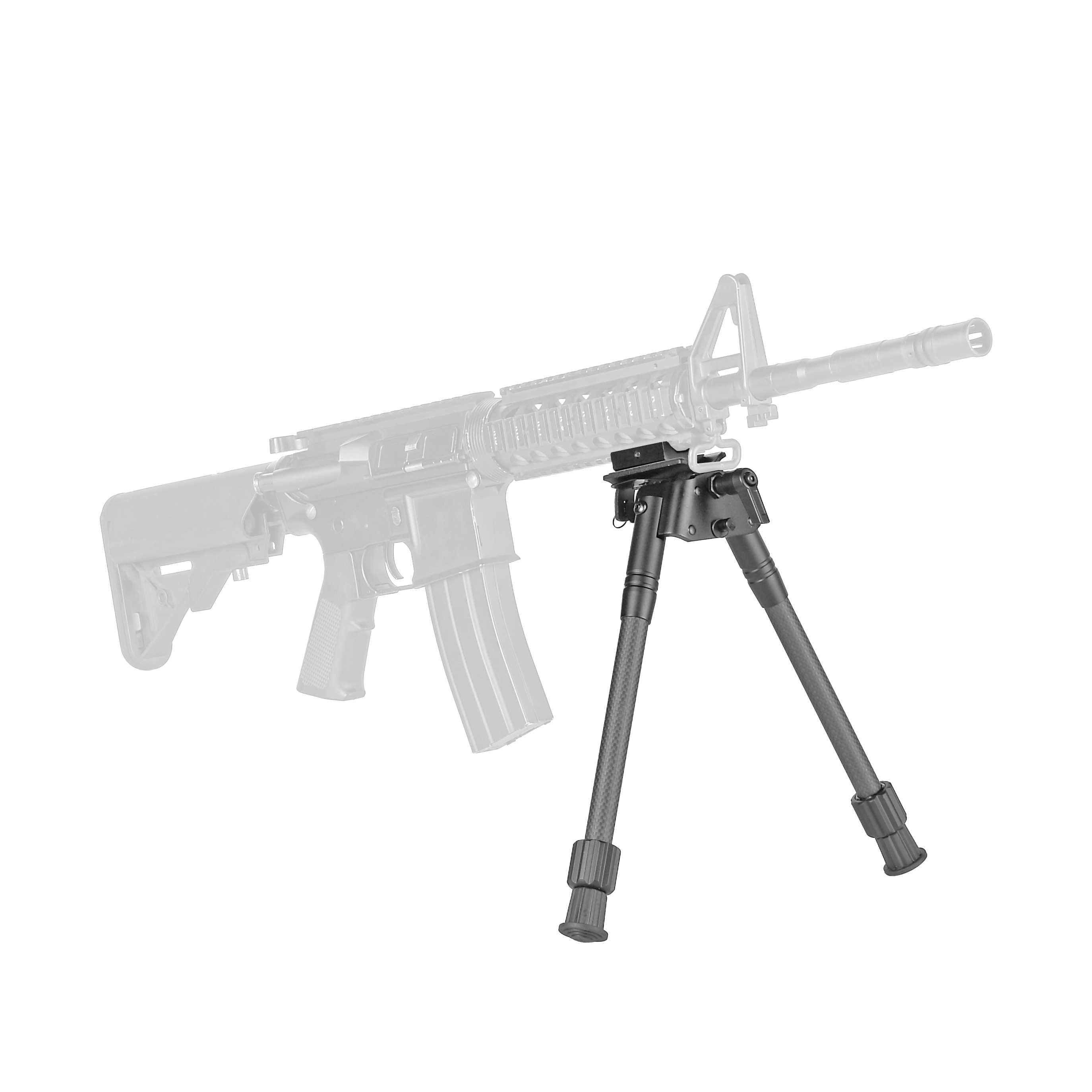 Сошки оружейные Veber V-Pod 2333C Weaver карбоновые