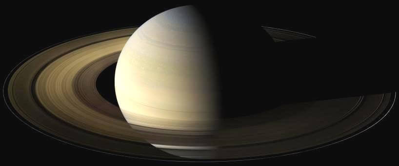 Сатурн через телескоп