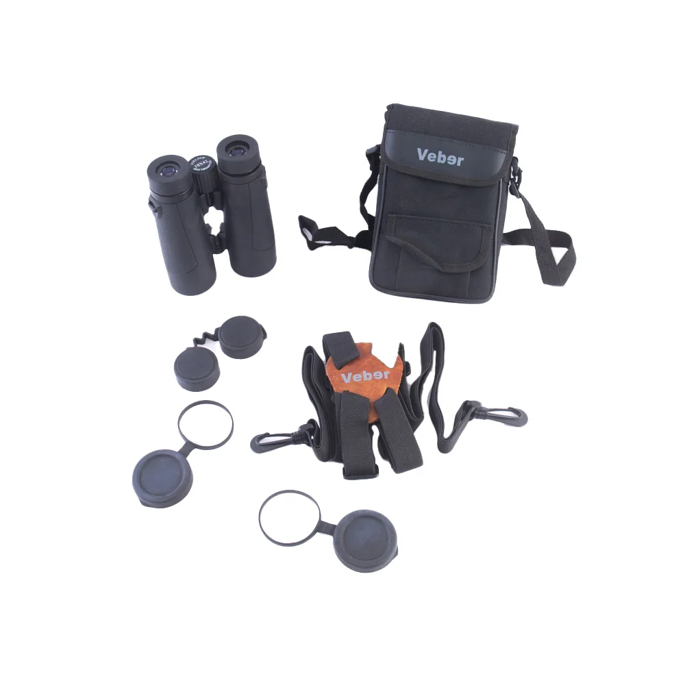Бинокль 10*42 Veber Hunter (черный)