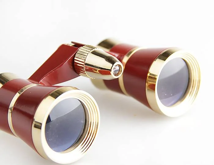 Бинокль БГЦ 3*25 A (красный с подсв.)