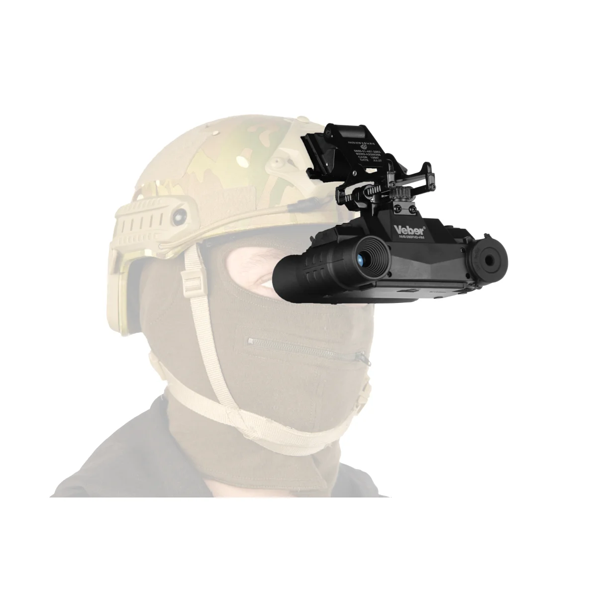 Бинокль ночного видения на шлем Veber NVB 090FHD-HM цифровой