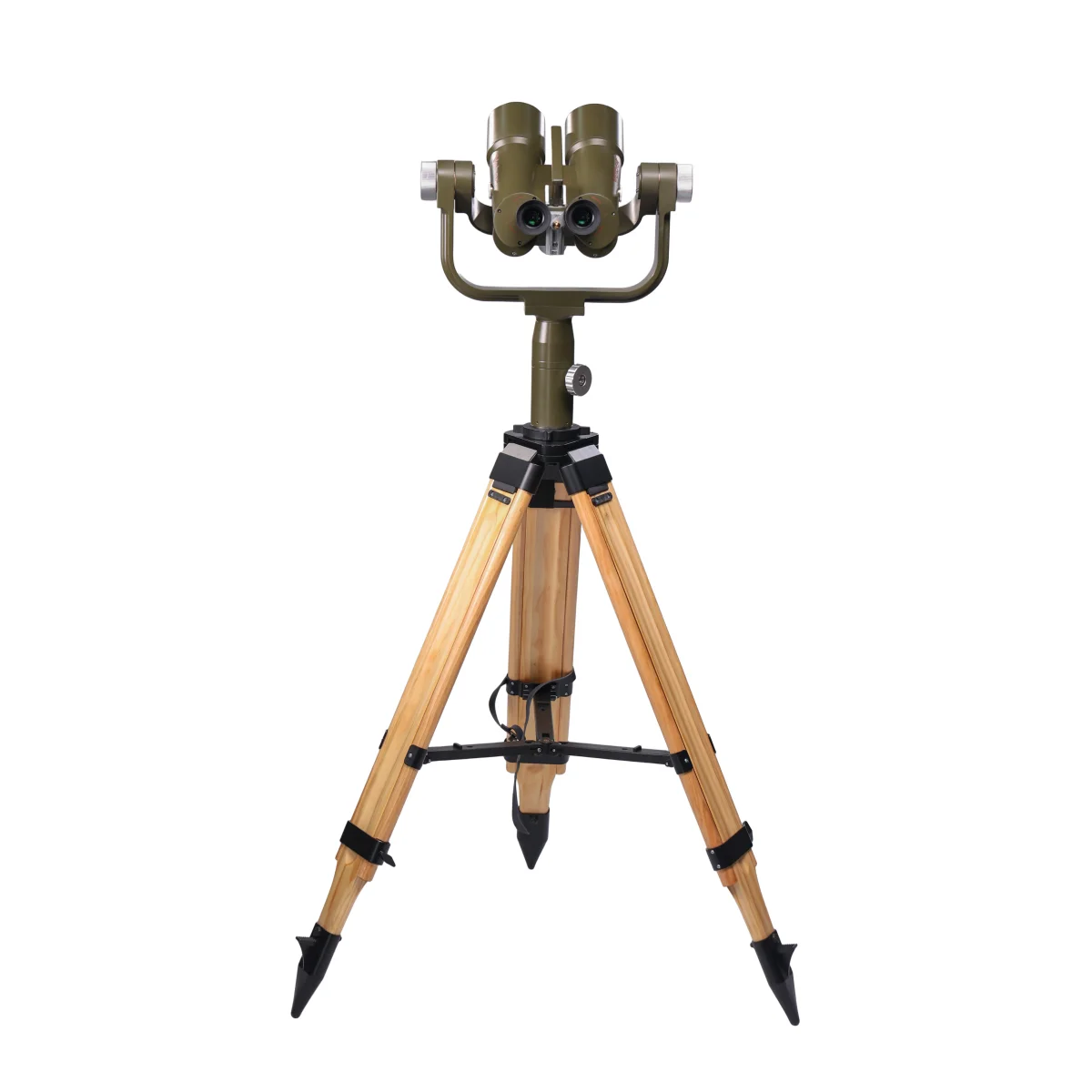 Бинокль смотровой Veber CityView 16x70G B3-T04 на деревянном штативе