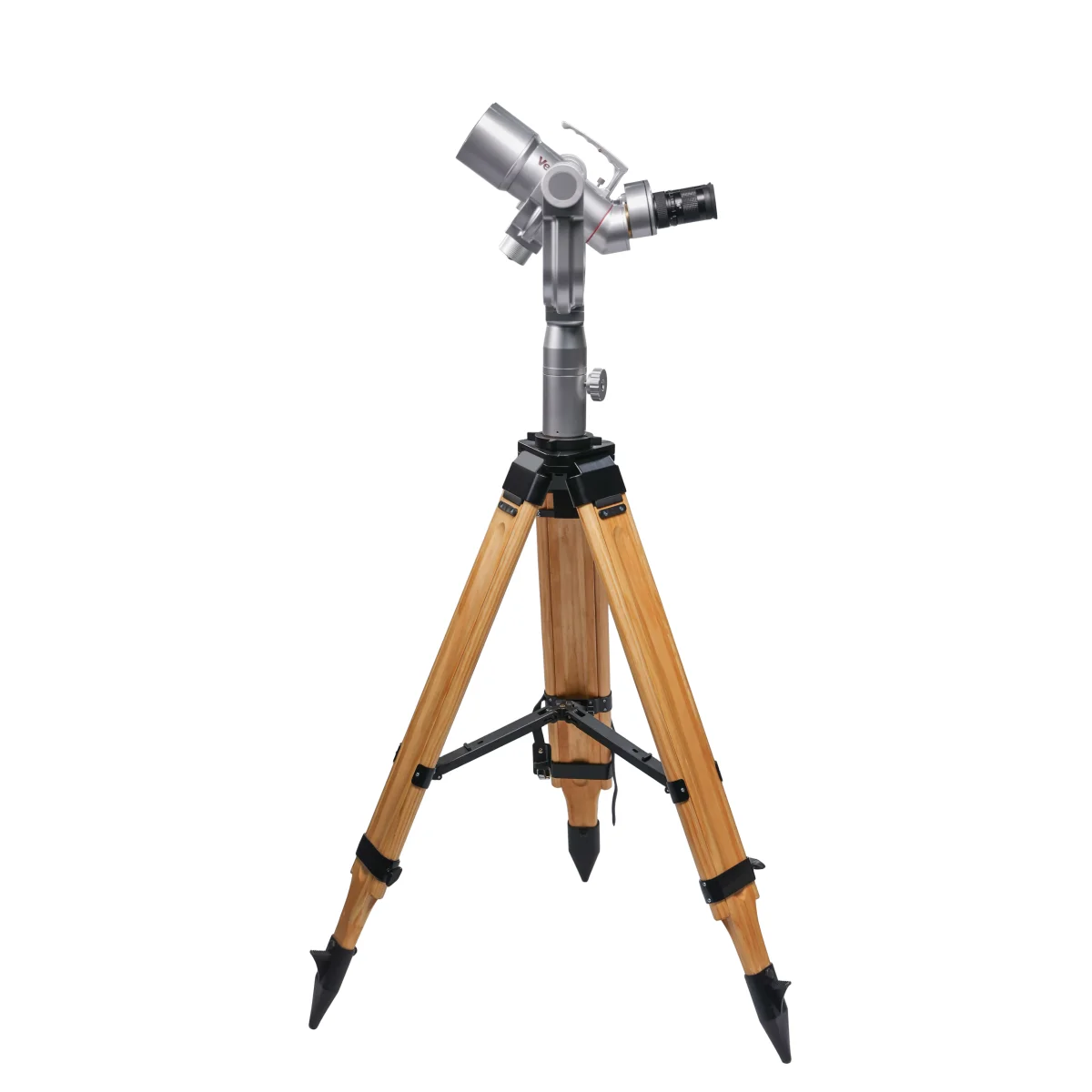 Бинокль смотровой Veber CityView 16x70S B3-T04 на деревянном штативе
