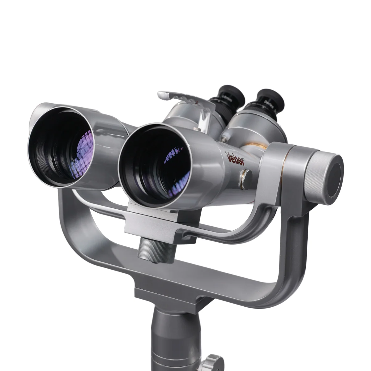 Бинокль смотровой Veber CityView 16x70S B3-T04 на деревянном штативе