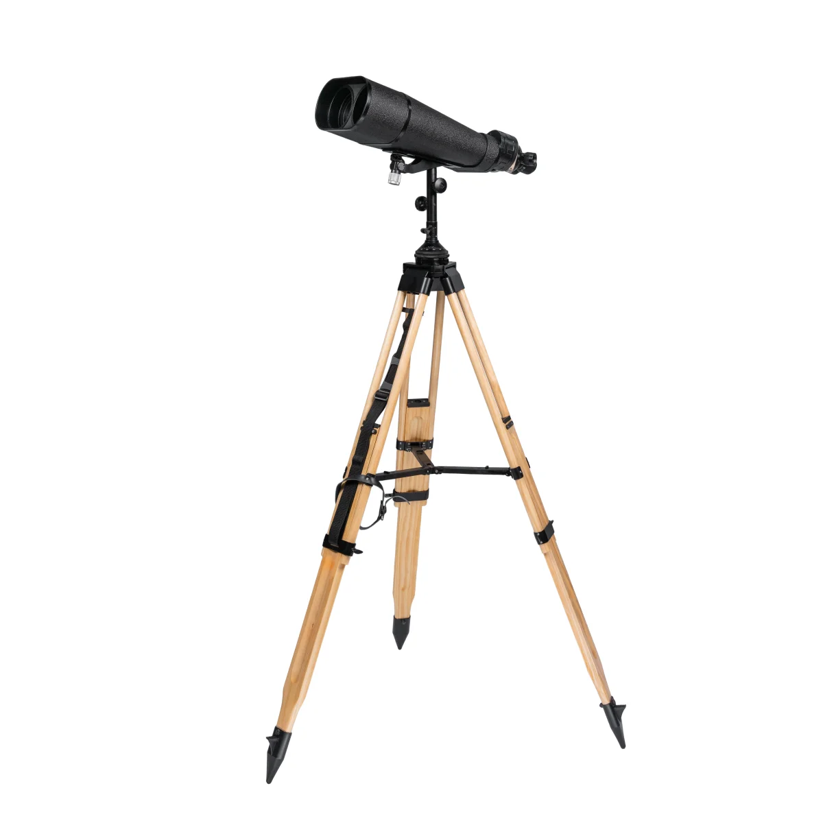 Бинокль смотровой Veber CityView 25-40x100 B2-T03 на деревянном штативе