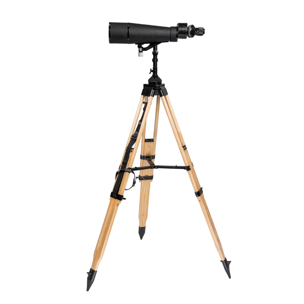 Бинокль смотровой Veber CityView 25-40x100 B2-T03 на деревянном штативе