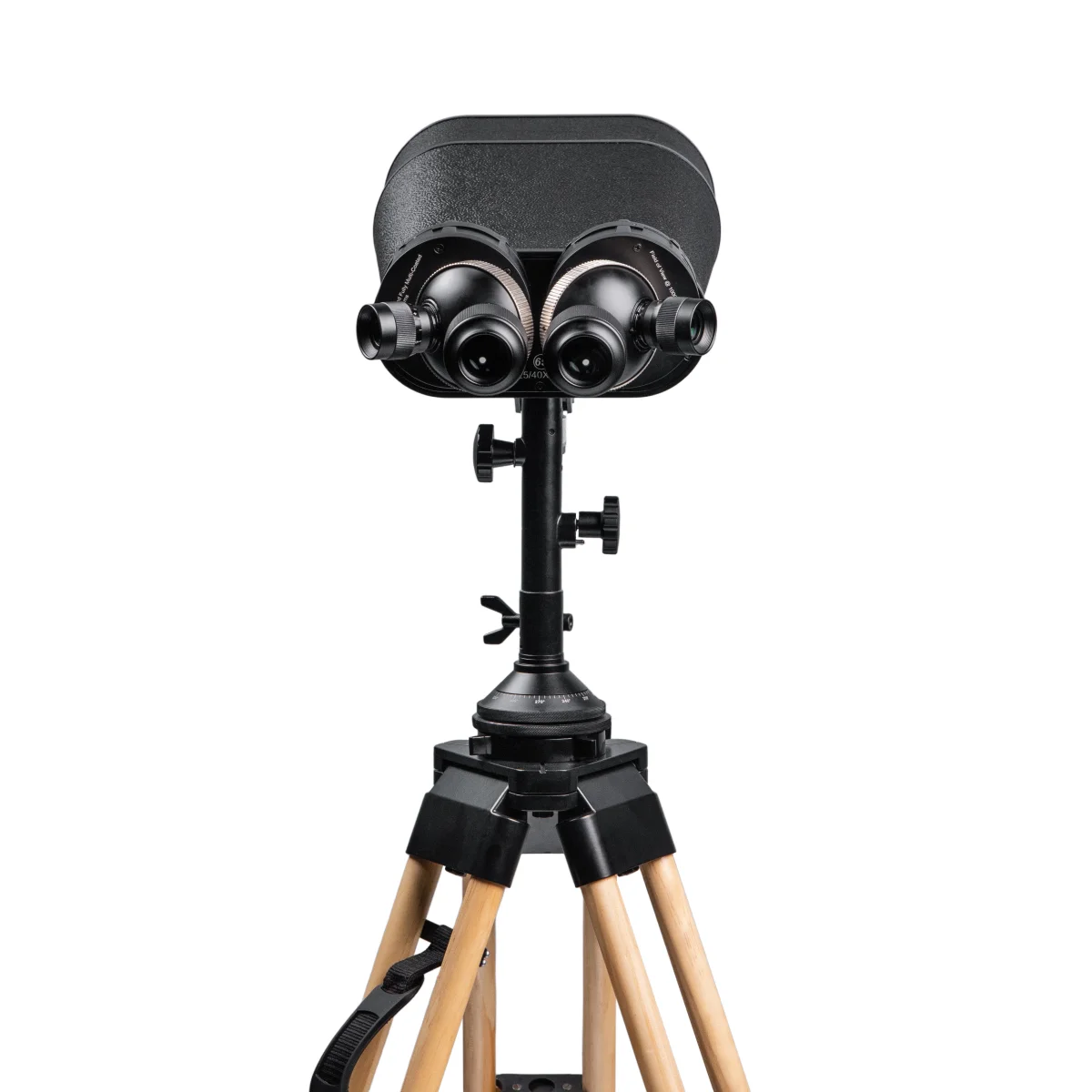 Бинокль смотровой Veber CityView 25-40x100 B2-T03 на деревянном штативе