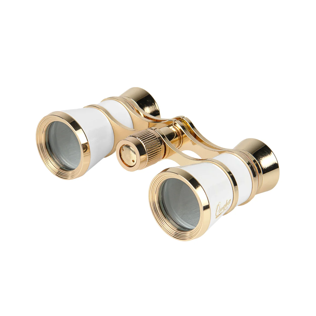 Бинокль театральный Veber Opera БГЦ 3x25 белый/золотой