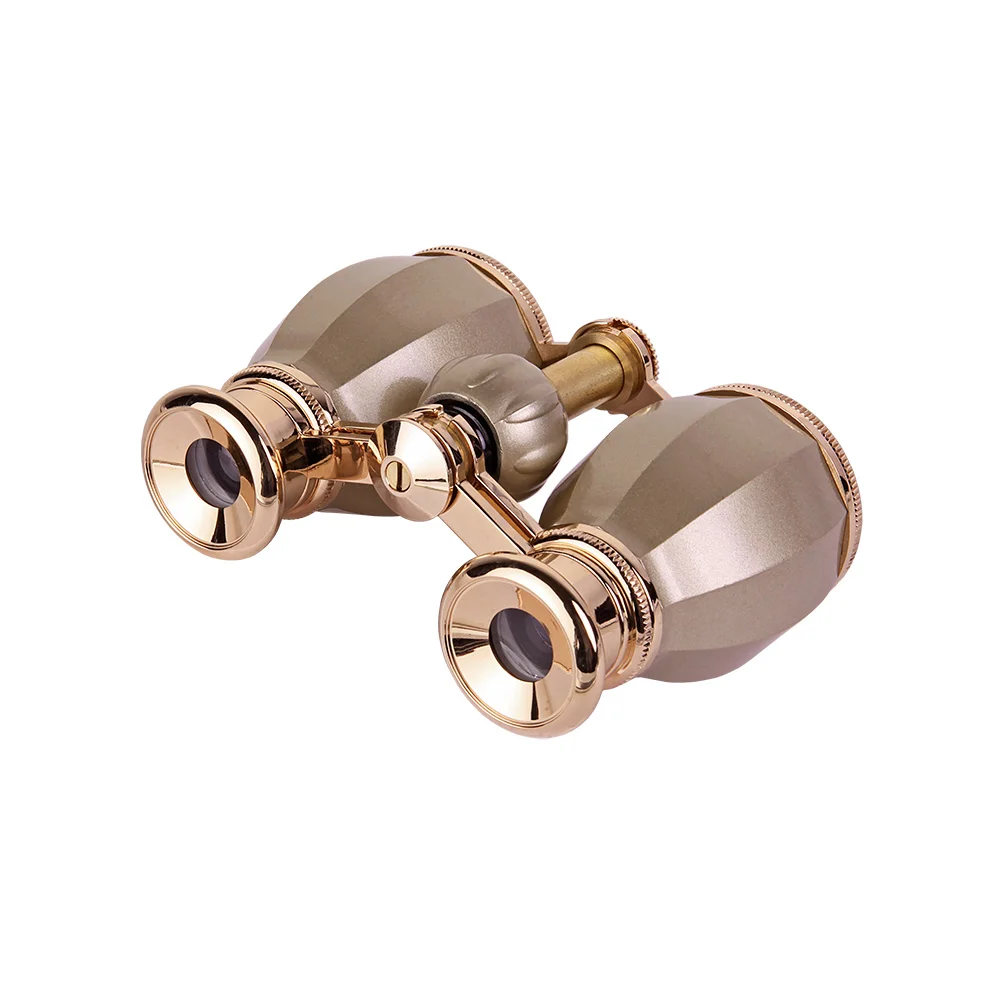 Бинокль театральный Veber Opera БГЦ 4x30  шампань/золотой