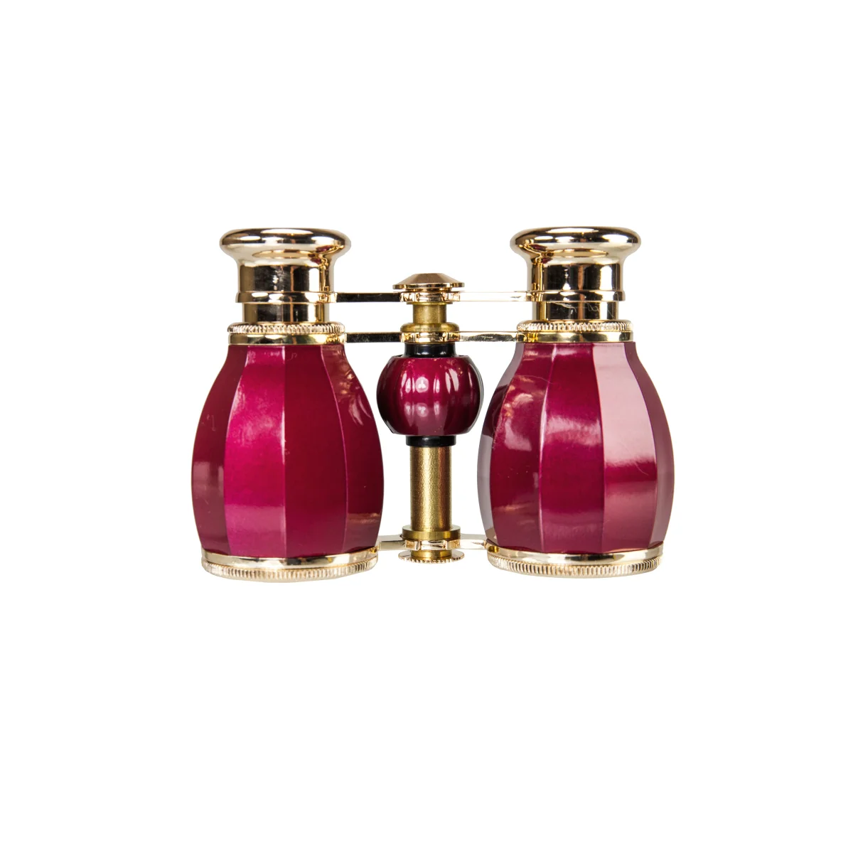 Бинокль театральный Veber Opera БГЦ 4x30  вишня/золотой