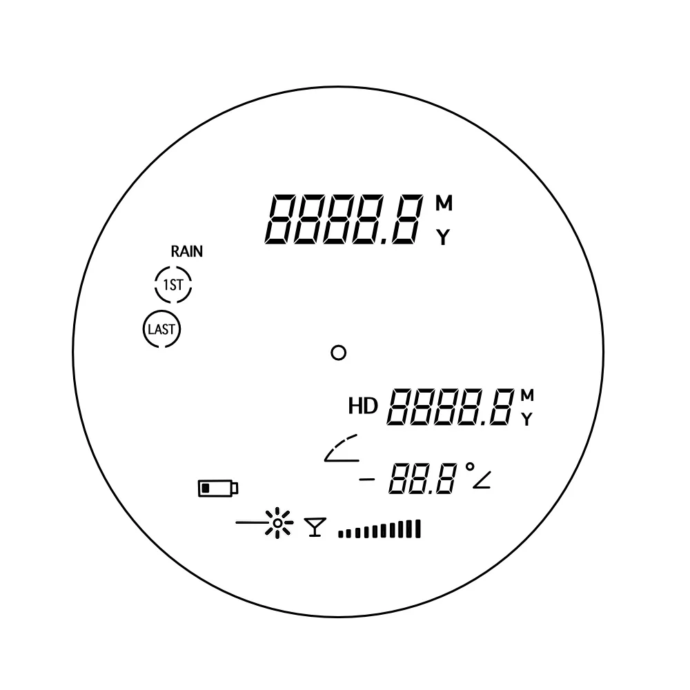 Бинокль Veber 8*42 RFA1200 с лазерным дальномером