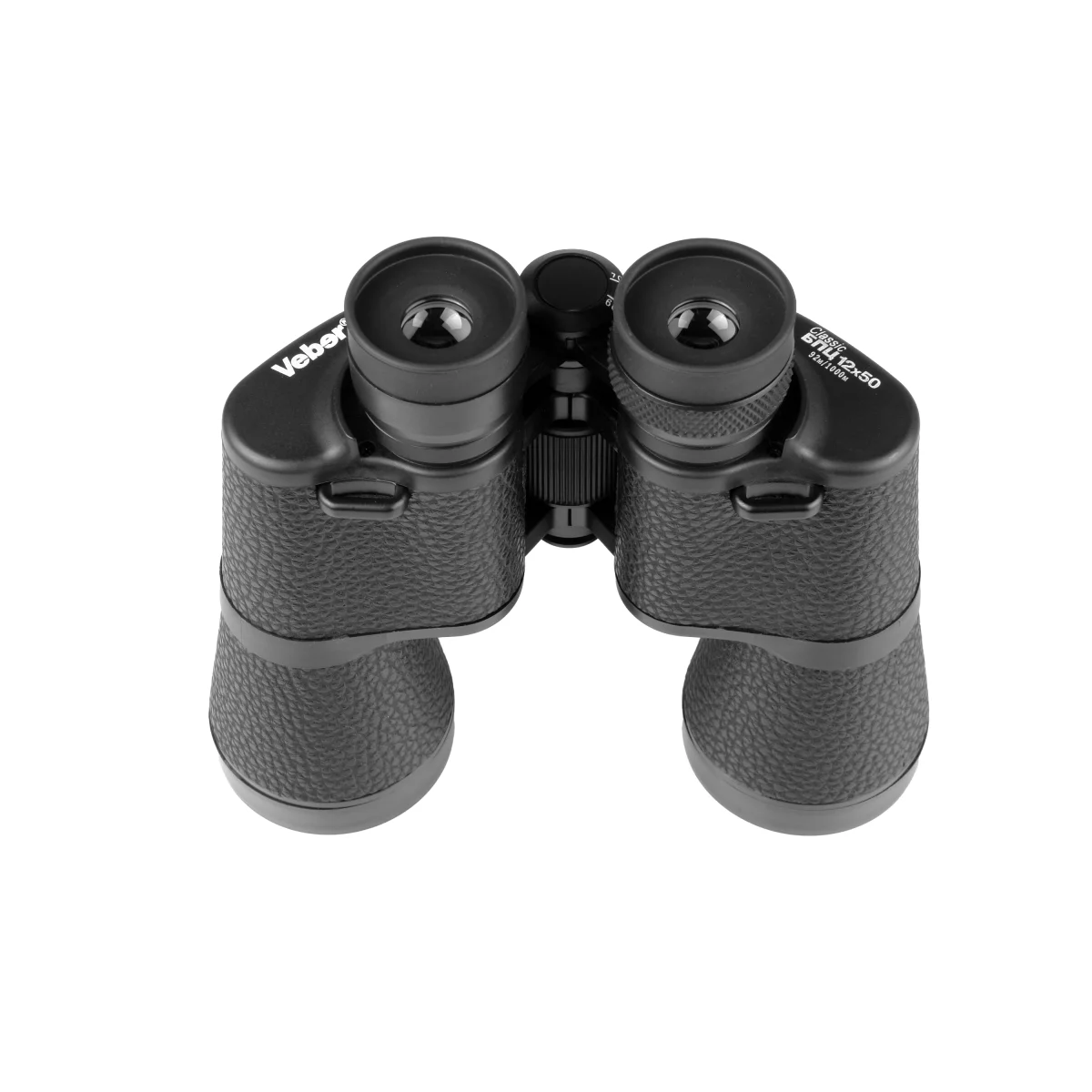 Бинокль Veber Classic БПЦ 12x50 VL черный, кожа