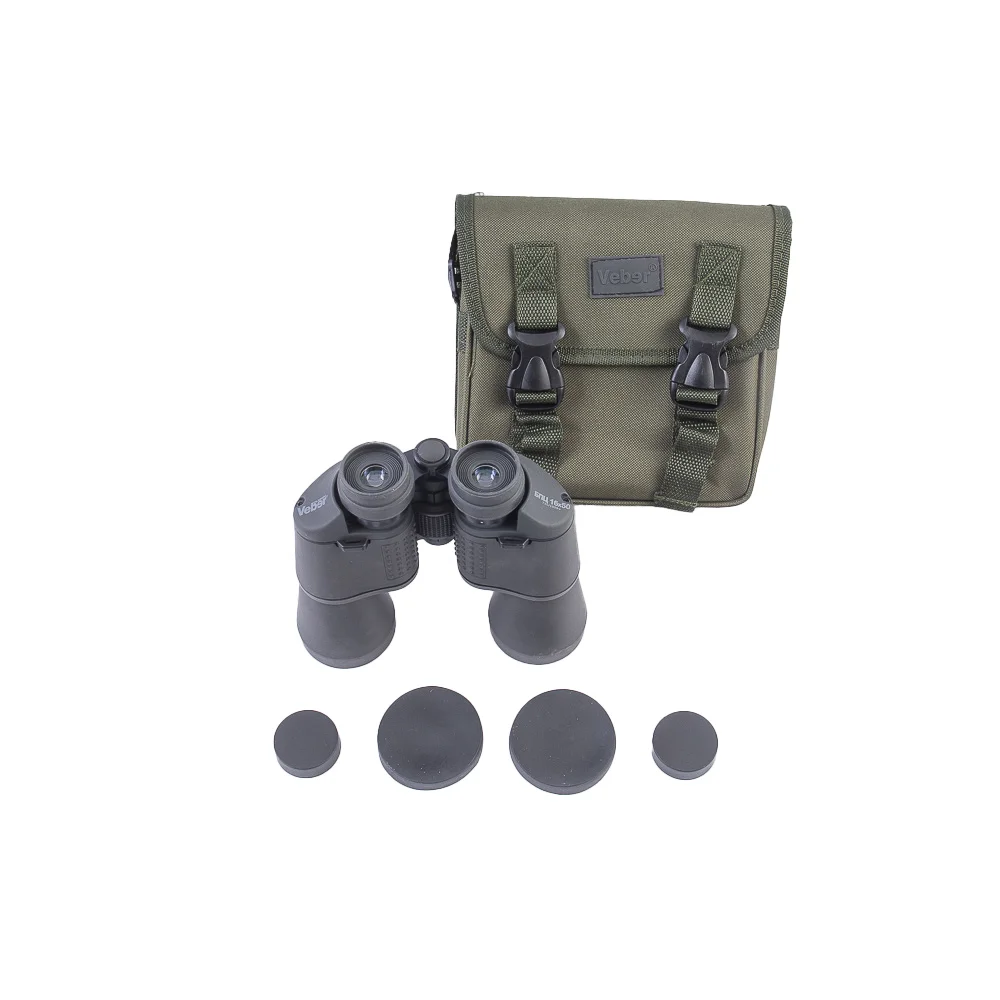 Бинокль Veber Classic БПЦ 16x50 VR серый (уценка 01)