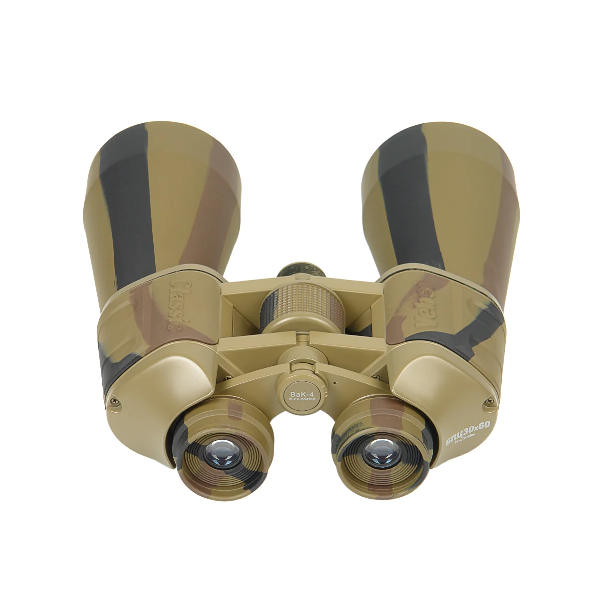 Бинокль Veber Classic БПЦ 30x60 VR камуфлированный