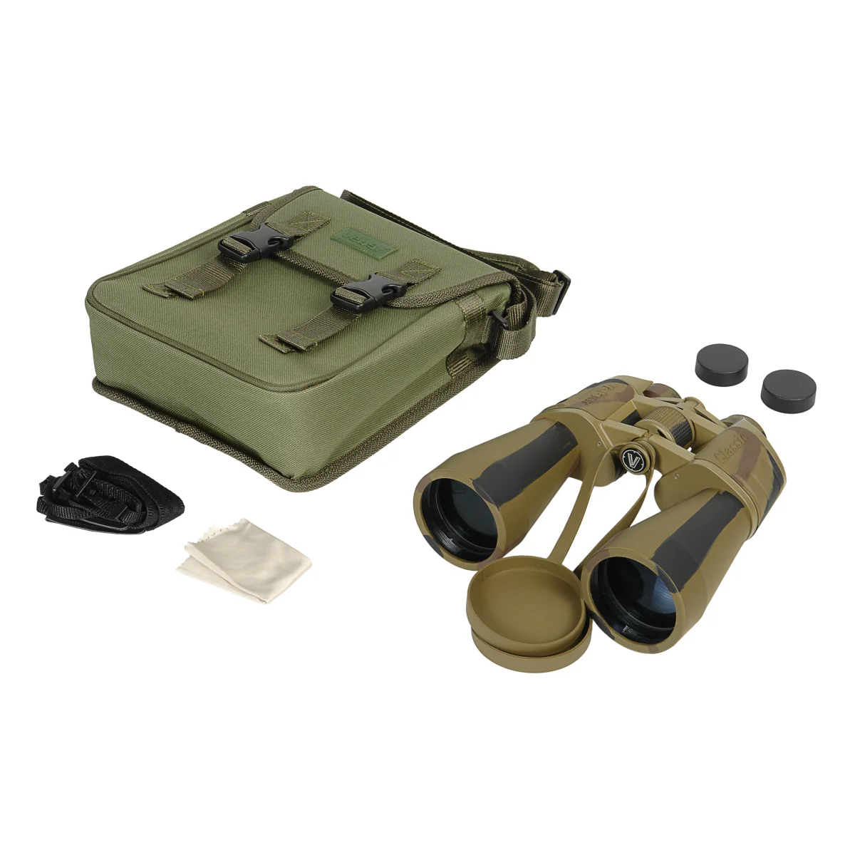 Бинокль Veber Classic БПЦ 30x60 VR камуфлированный