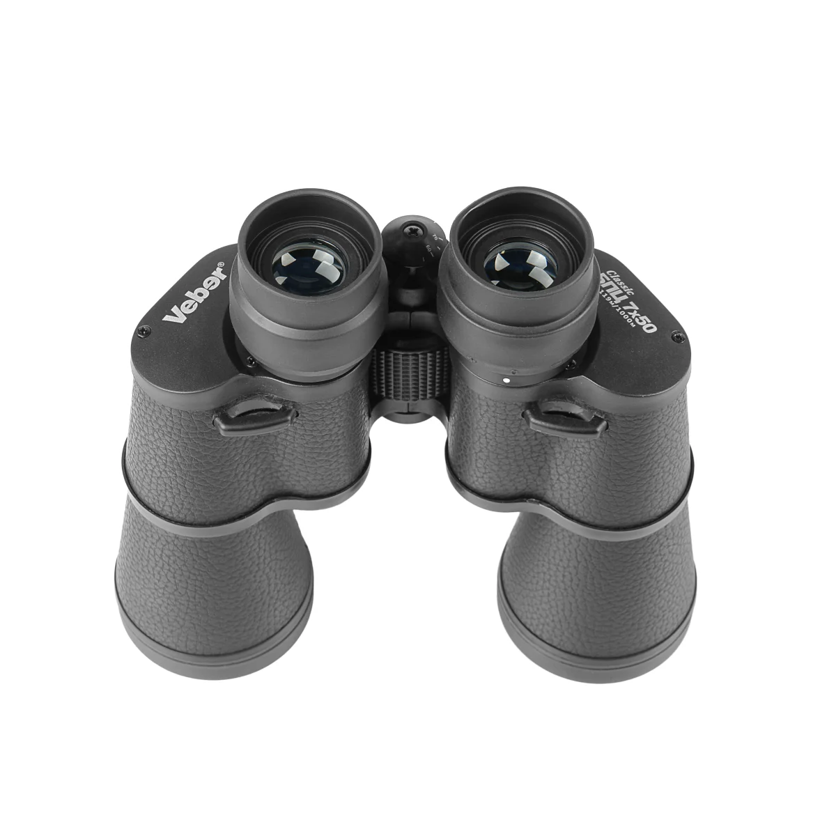Бинокль Veber Classic БПЦ 7x50 VL черный, кожа