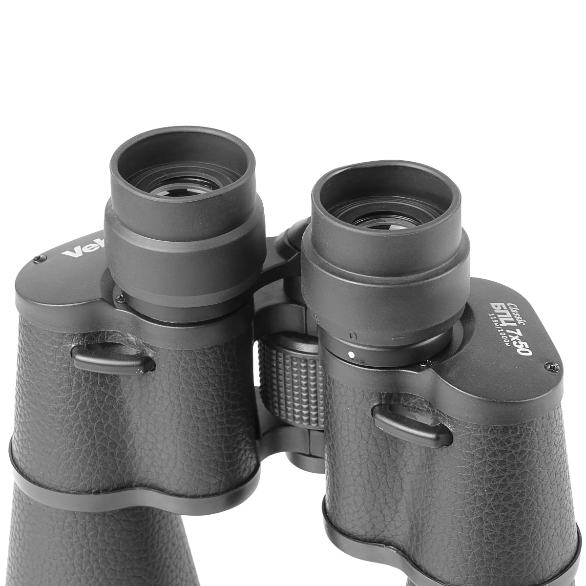 Бинокль Veber Classic БПЦ 7x50 VL черный, кожа