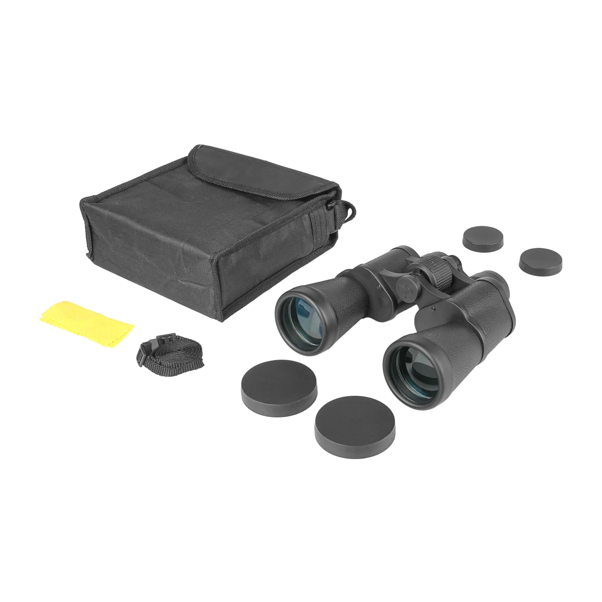 Бинокль Veber Classic БПЦ 7x50 VL черный, кожа