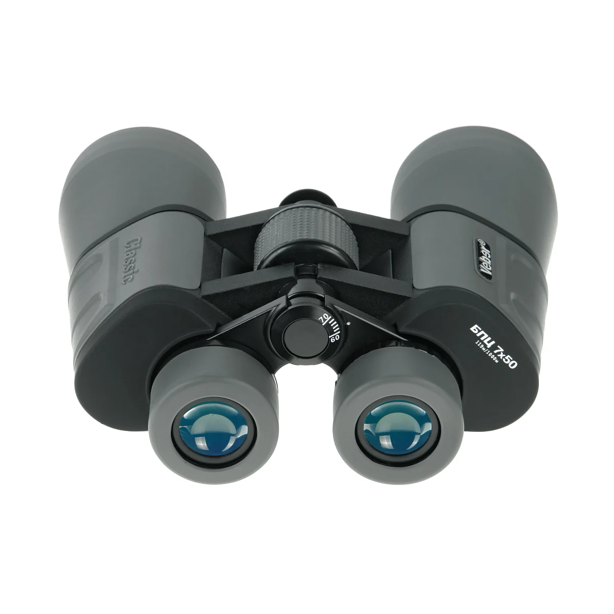 Бинокль Veber Classic БПЦ 7x50 VR серый